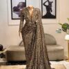 Norah sequin evening dress