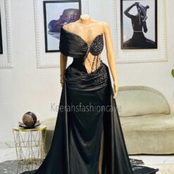 Reina beaded evening dress