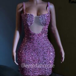 Barbie midi sequin dress