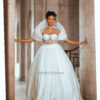 Dala ball wedding dress