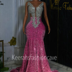 lizie sequin evening dress