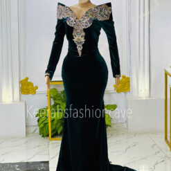 calista velvet dress