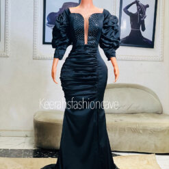 Alice solid evening dress