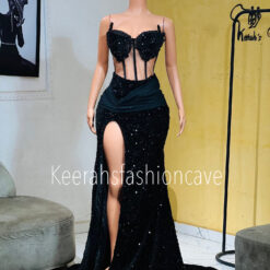 yarie sequin evening dress