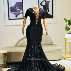 porah lace mermaid dress