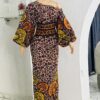 long ankara dress
