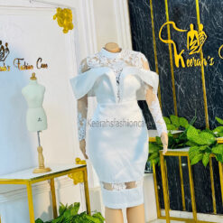 susu civil wedding midi dress