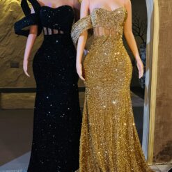 Miame (gold and black) dress